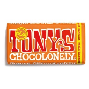Tony's Chocolonely Melk-Karamel Zeezout